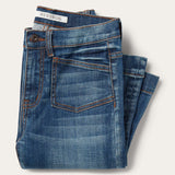 Stetson 921 High-Rise Flare Jeans Medium Blue - Stetson - Flyclothing LLC