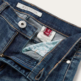 Stetson 921 High-Rise Flare Jeans Medium Dark Blue - Medium Dark Blue