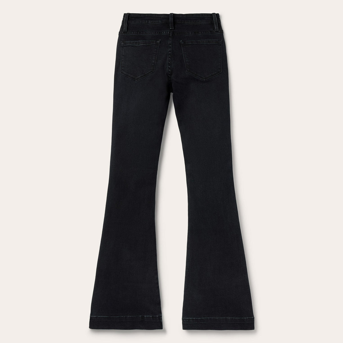 Stetson 921 High-Rise Flare Jeans Black - Black