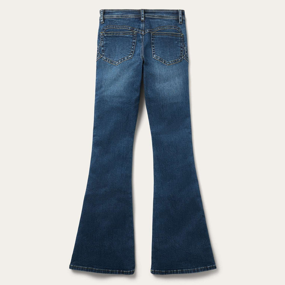 Stetson 921 High-Rise Flare Jeans Dark Blue - Stetson - Flyclothing LLC