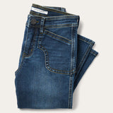 Stetson 921 High-Rise Flare Jeans Dark Blue - Stetson - Flyclothing LLC