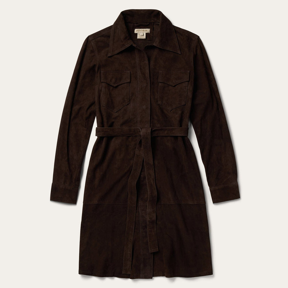 Stetson Lambskin Shirt Dress - Stetson