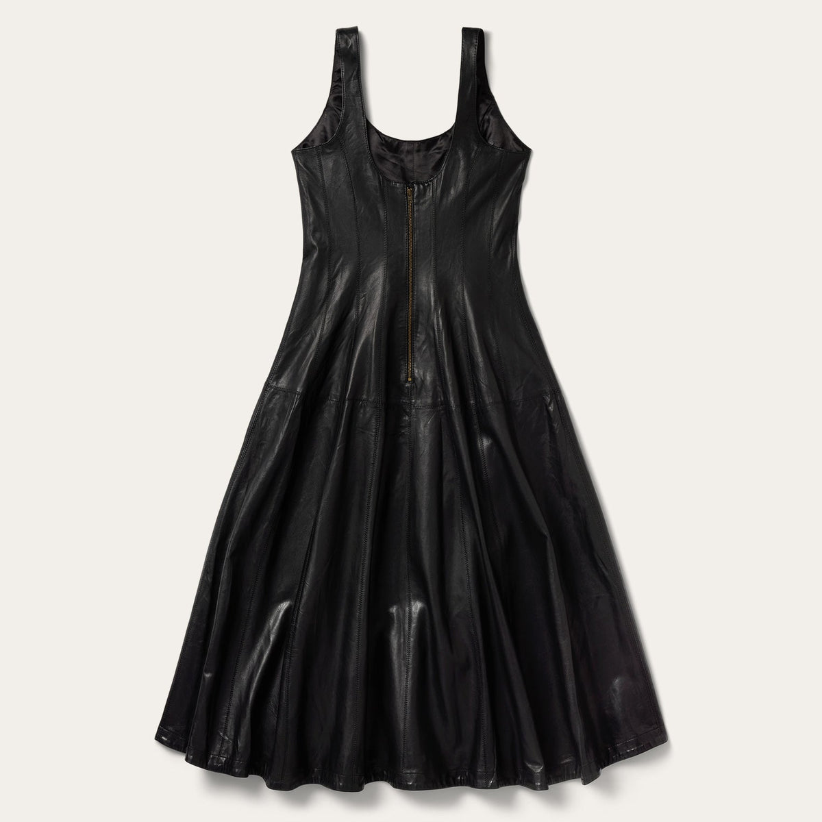 Stetson Black Leather Tank Dress - Stetson - Flyclothing LLC
