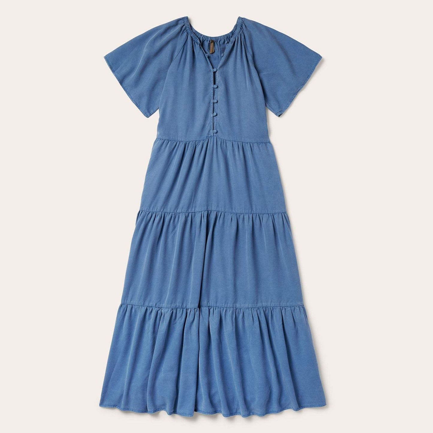 Stetson Denim Long Three Tiered Dress - Stetson - Flyclothing LLC