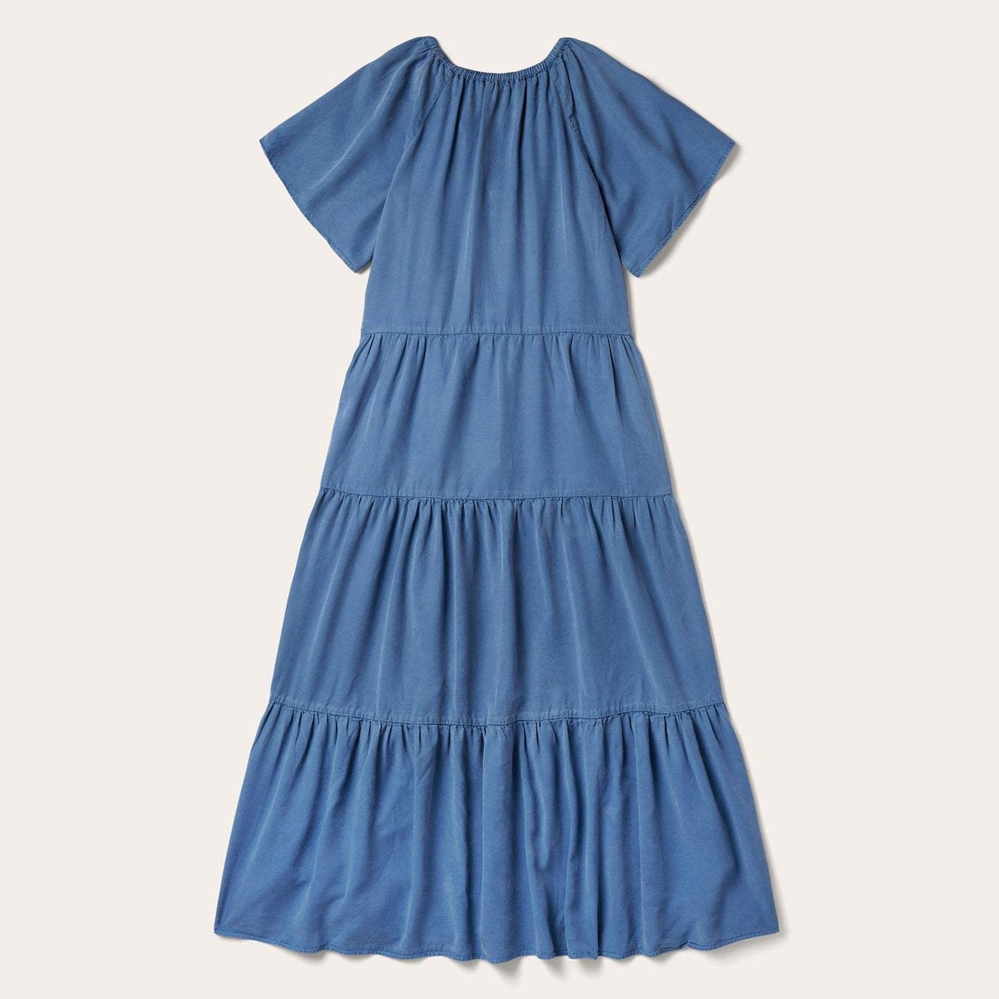 Stetson Denim Long Three Tiered Dress - Stetson - Flyclothing LLC