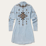 Stetson Western Floral Embroidered Dress - Stetson - Flyclothing LLC