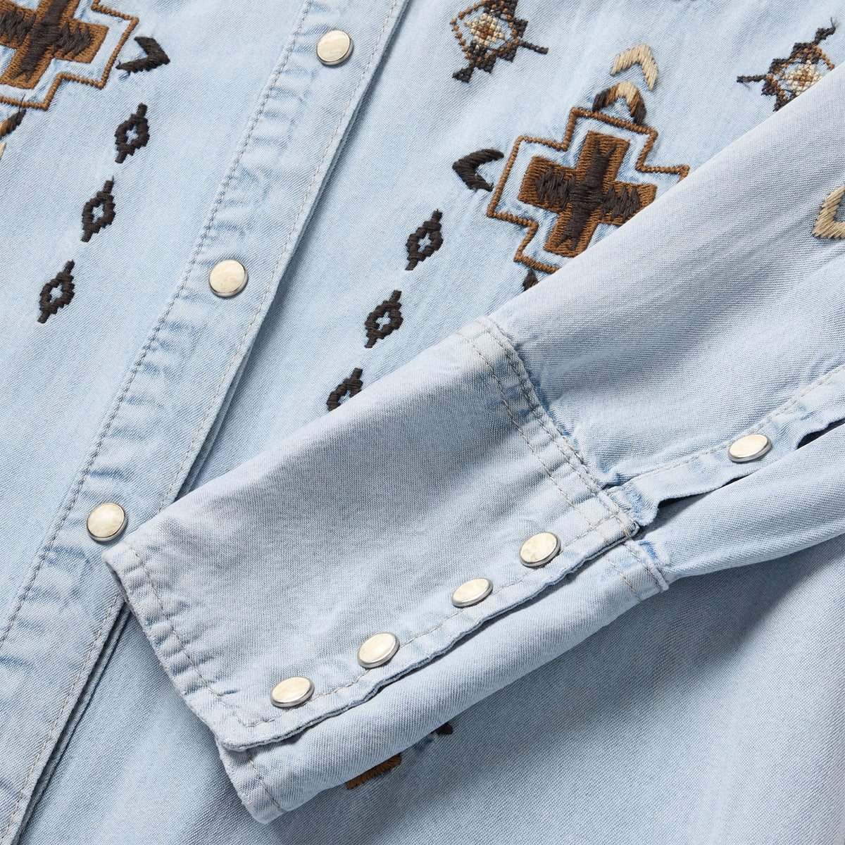 Stetson Western Floral Embroidered Dress - Stetson - Flyclothing LLC