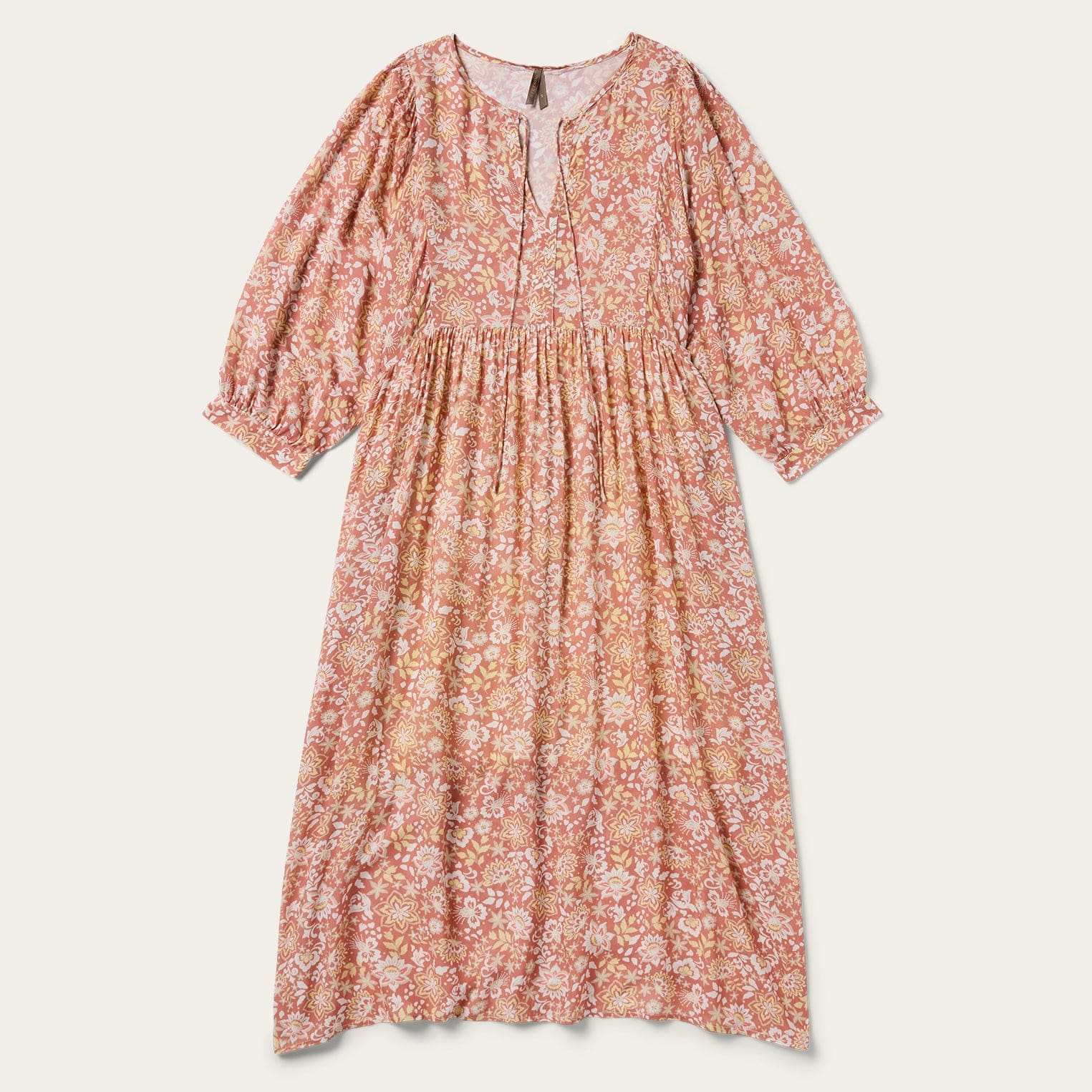 Stetson Sunset Floral Print Rayon Dress - Stetson - Flyclothing LLC