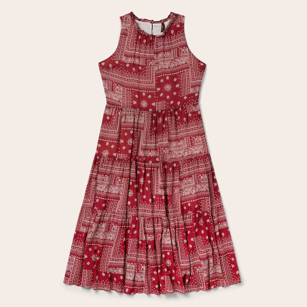 Stetson Red Bandana Patchwork Dress - Stetson - Flyclothing LLC