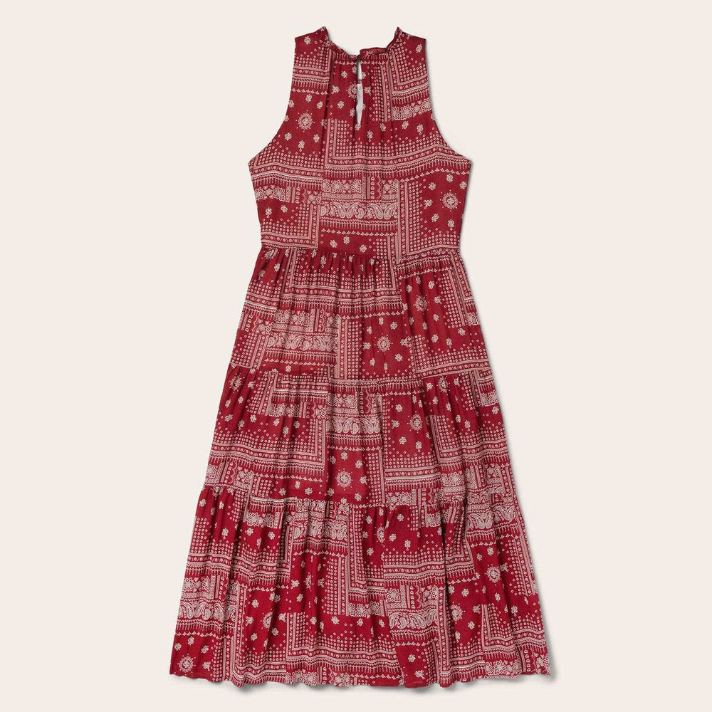 Stetson Red Bandana Patchwork Dress - Stetson - Flyclothing LLC