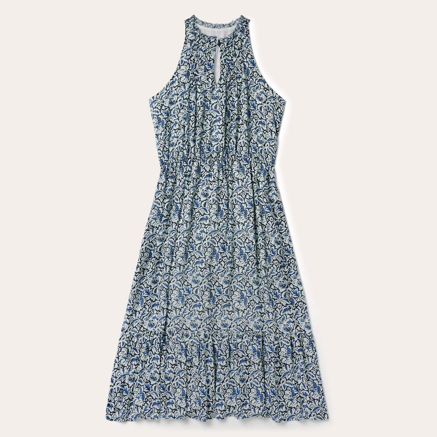 Stetson Indigo Tapestry Print Prairie Dress - Stetson - Flyclothing LLC