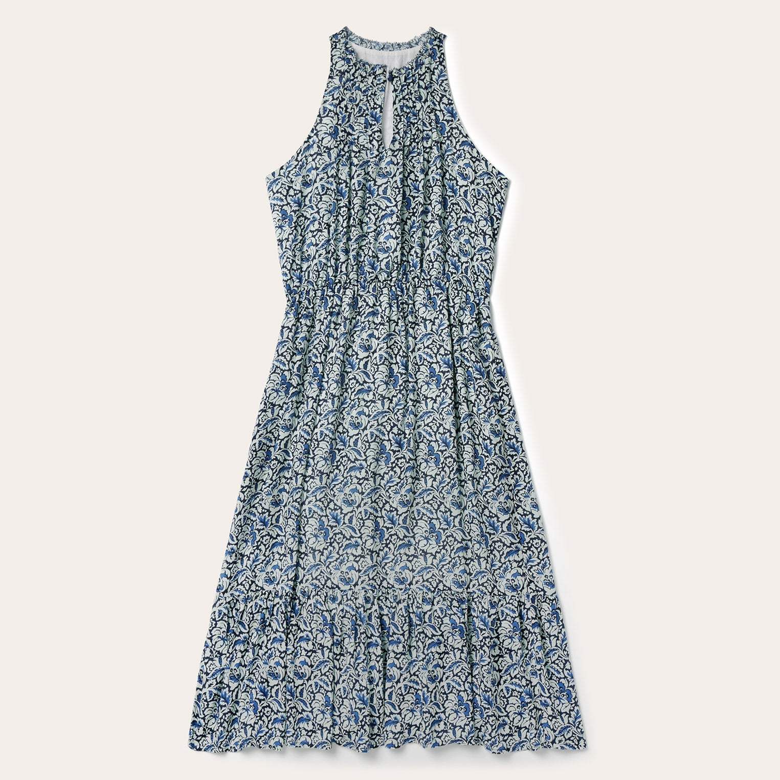 Stetson Indigo Tapestry Print Prairie Dress - Stetson - Flyclothing LLC