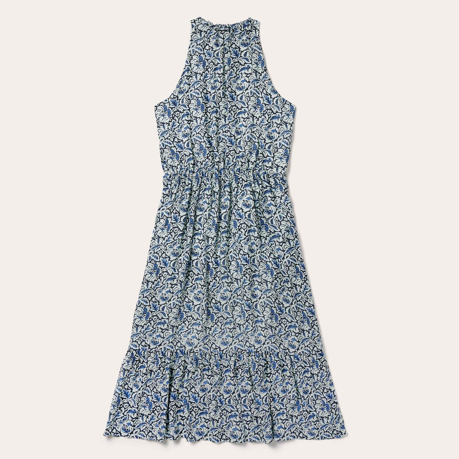 Stetson Indigo Tapestry Print Prairie Dress - Stetson - Flyclothing LLC