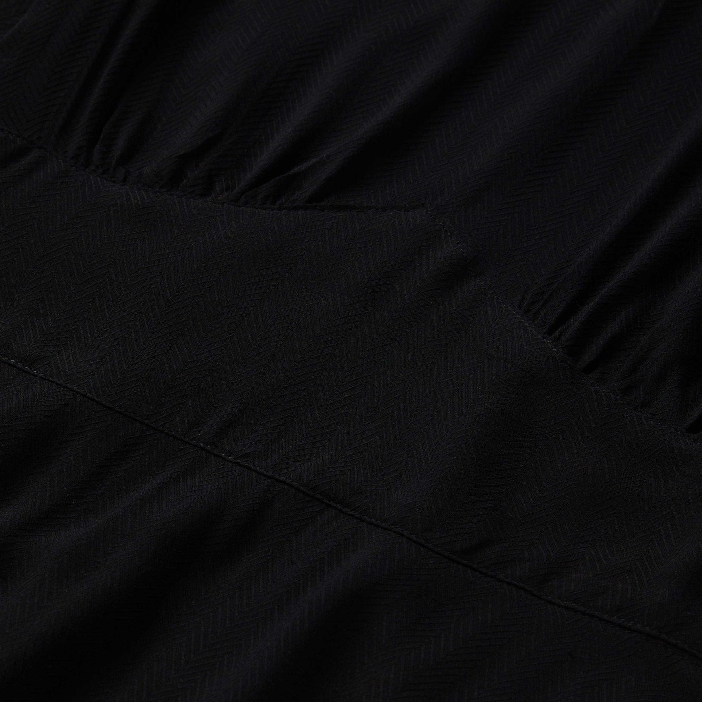 Stetson Black Herringbone Twill Midi Dress - Stetson - Flyclothing LLC