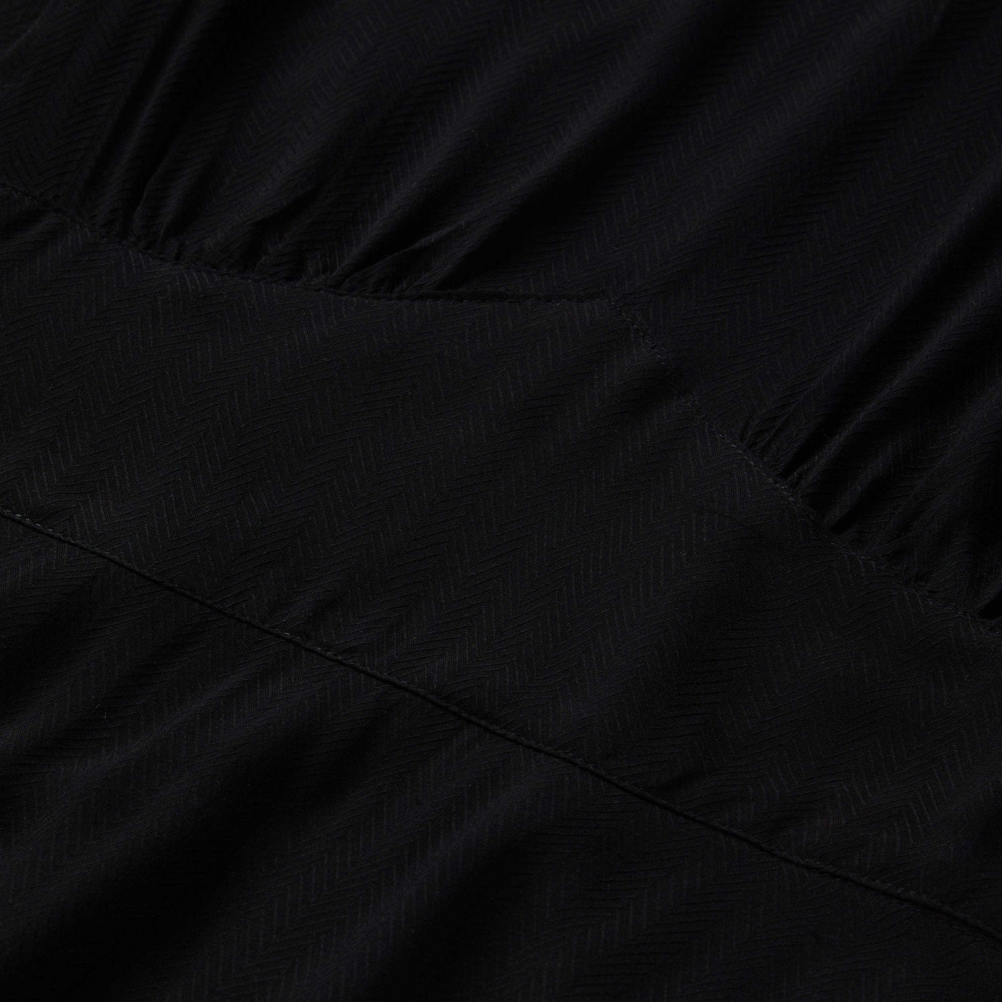 Stetson Black Herringbone Twill Midi Dress - Stetson - Flyclothing LLC