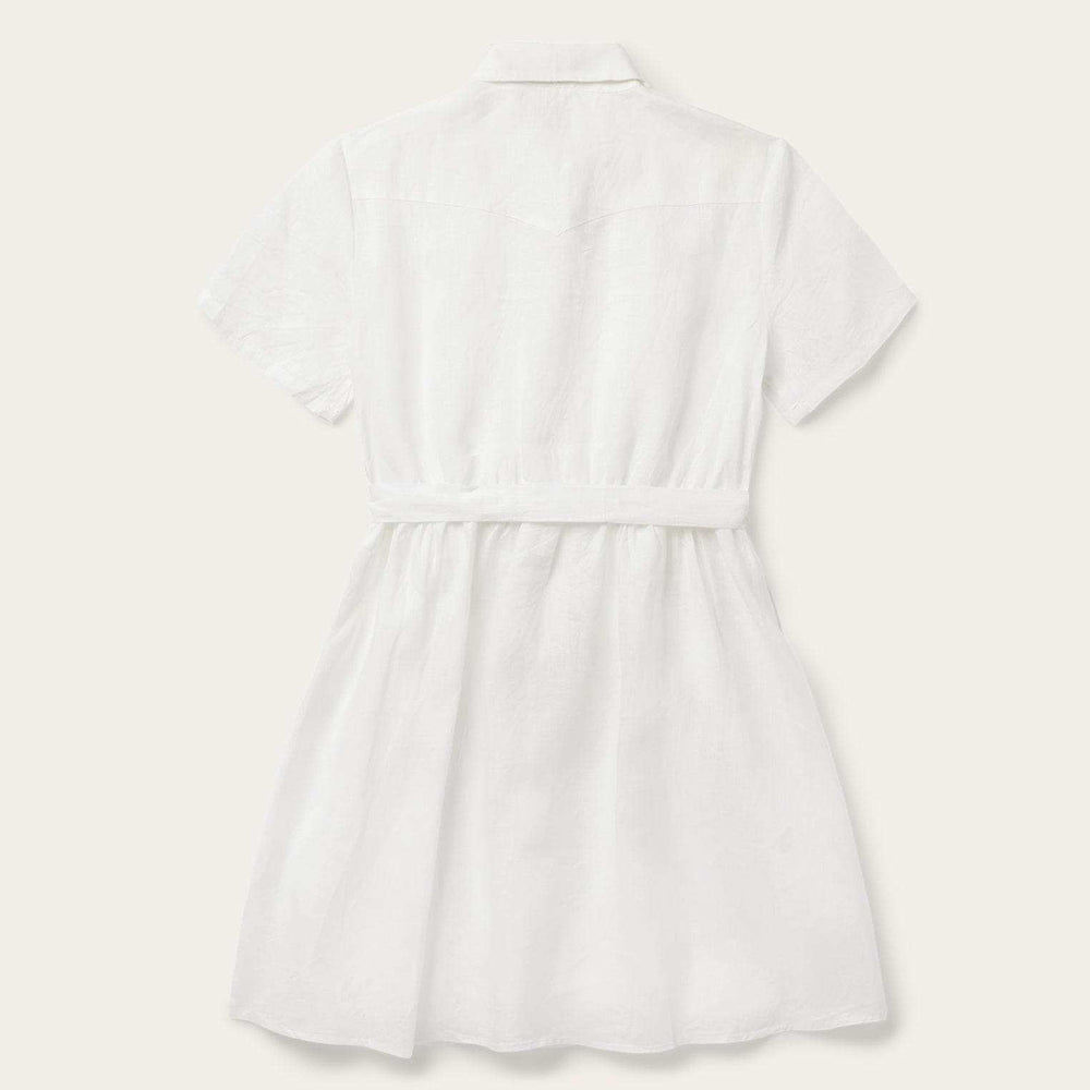 Stetson White Linen Shirt Dress - Stetson - Flyclothing LLC