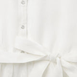 Stetson White Linen Shirt Dress - Stetson