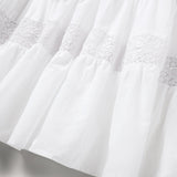 Stetson White Cotton Lawn Sleeveless Dress - Stetson