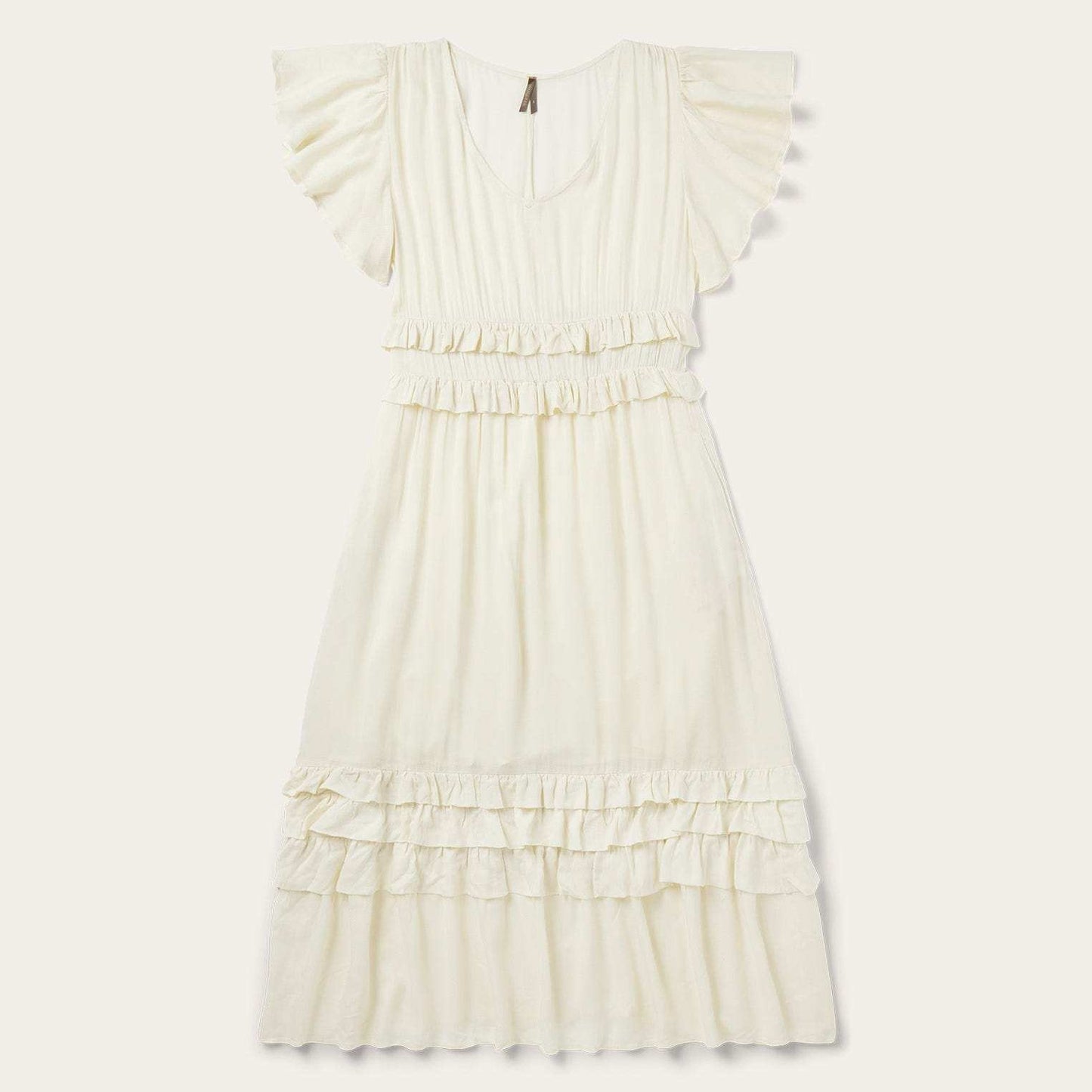 Stetson Cream Herringbone Dress - Stetson - Flyclothing LLC