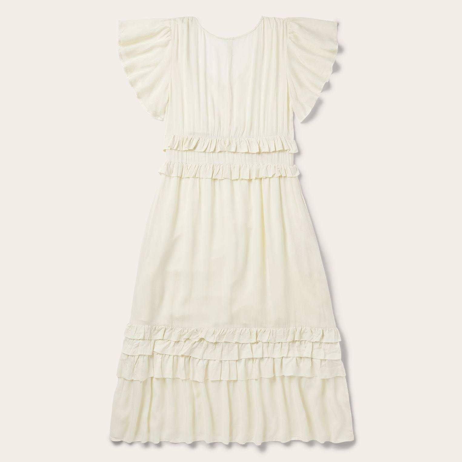 Stetson Cream Herringbone Dress - Stetson - Flyclothing LLC