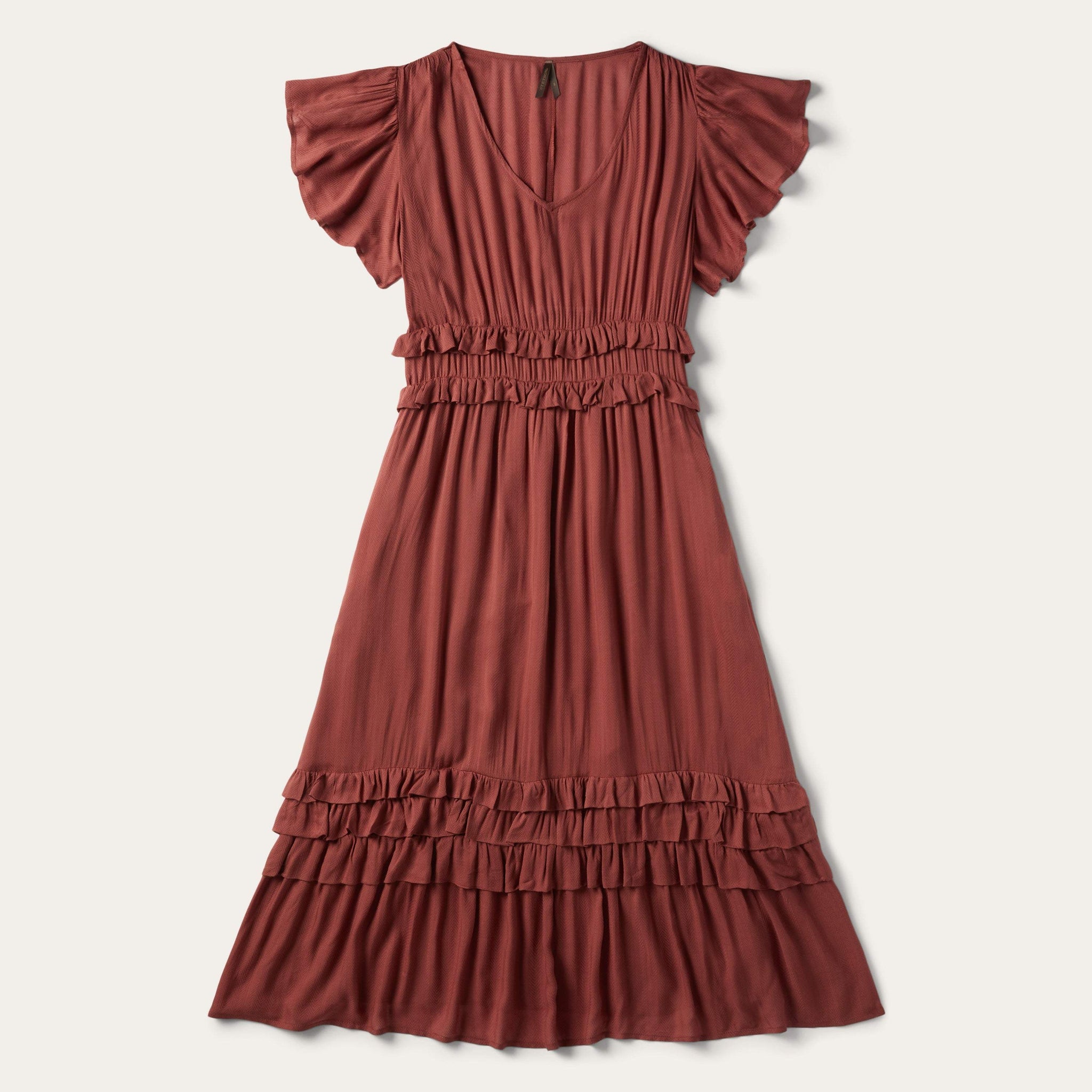 Stetson Cinnamon Herringbone Dress - Stetson - Flyclothing LLC