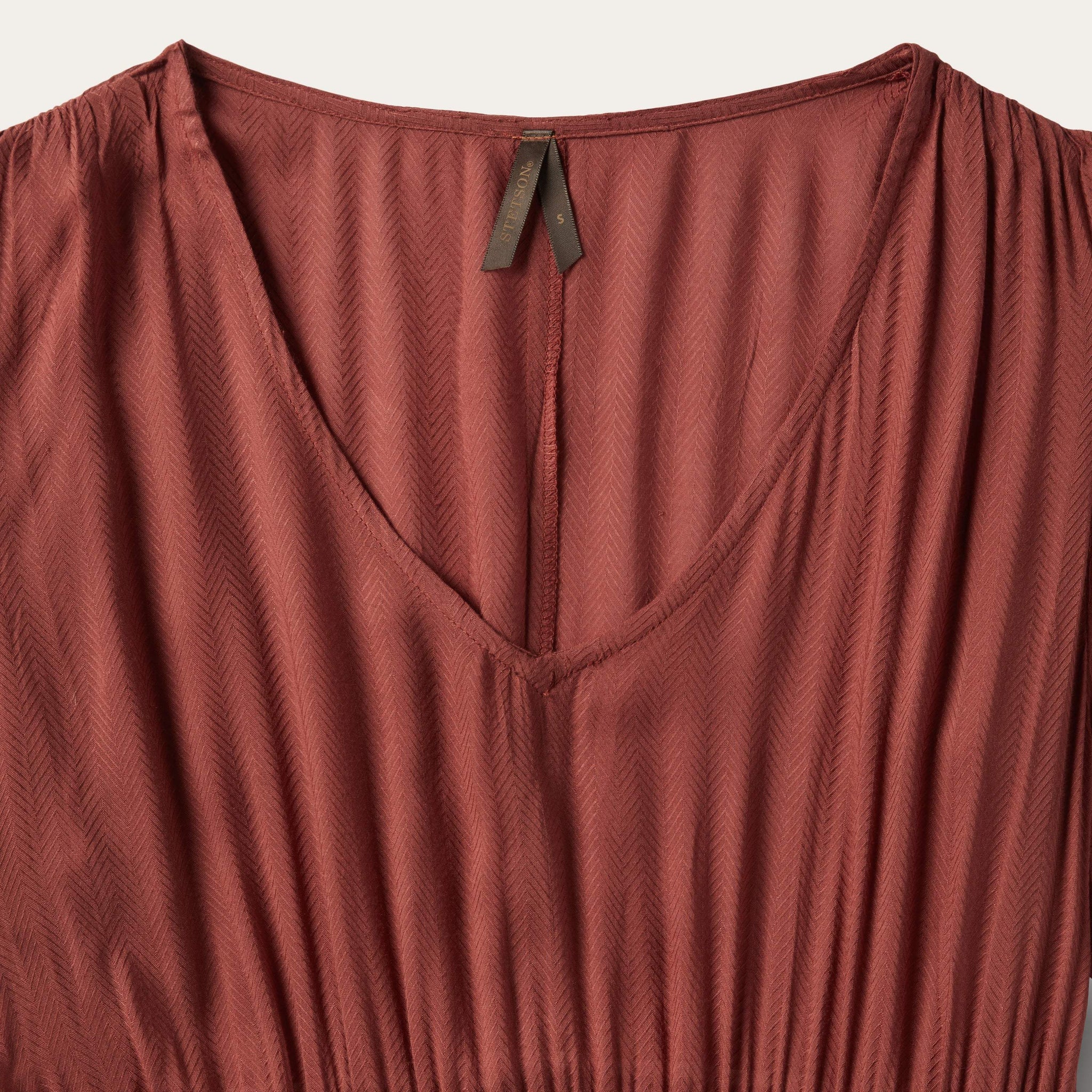 Stetson Cinnamon Herringbone Dress - Stetson - Flyclothing LLC