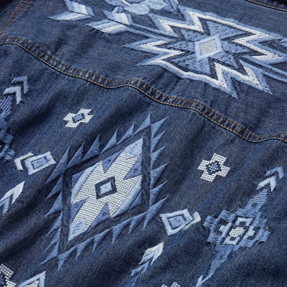 Stetson Dark Blue Denim Shirt Dress - Stetson - Flyclothing LLC