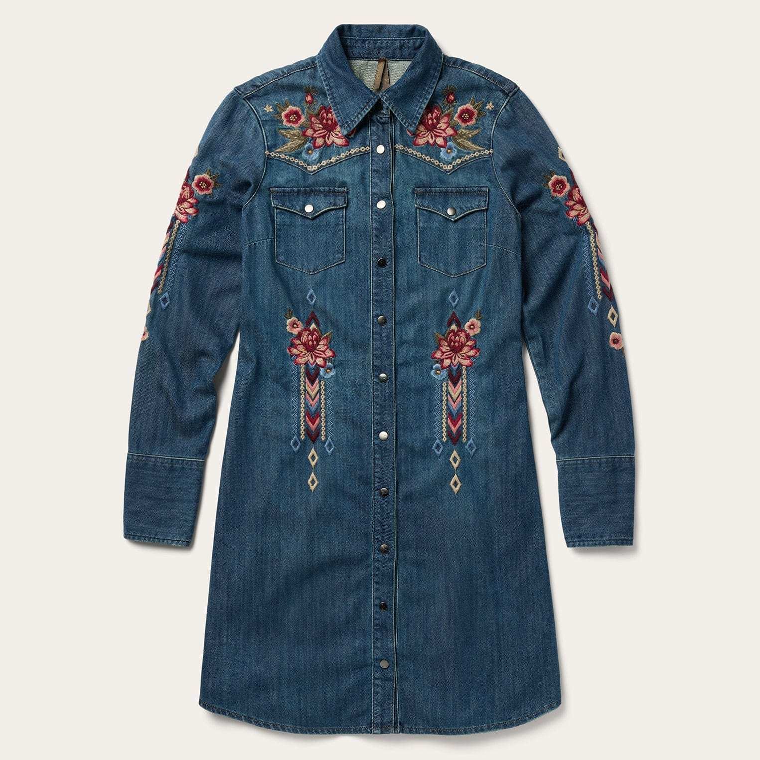 Stetson Lavish Denim Shirt Dress - Stetson - Flyclothing LLC