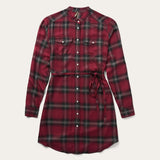 Stetson Harvest Plaid Tie Dress - Stetson