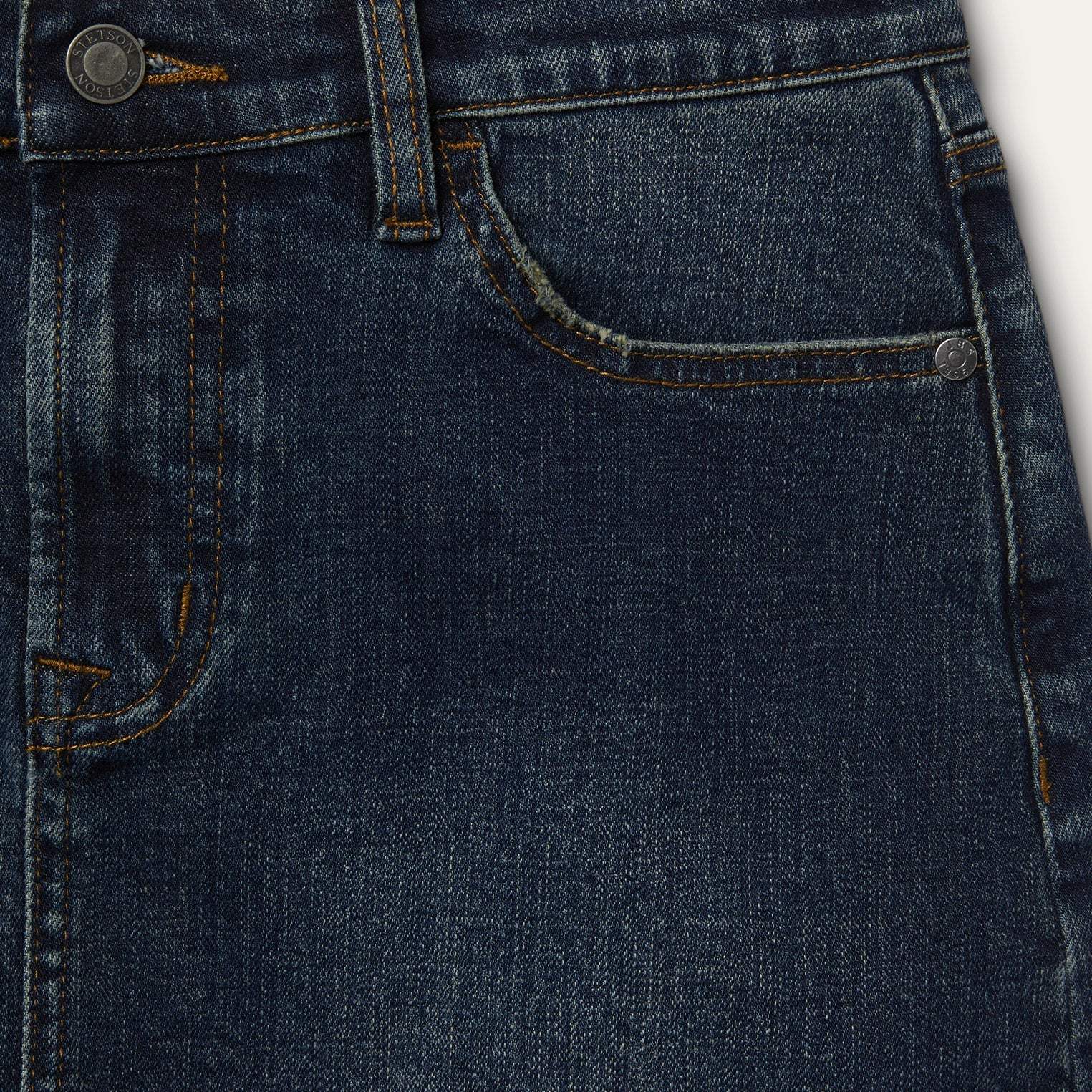 Stetson Stretch Denim 5-Pocket Skirt - Stetson - Flyclothing LLC