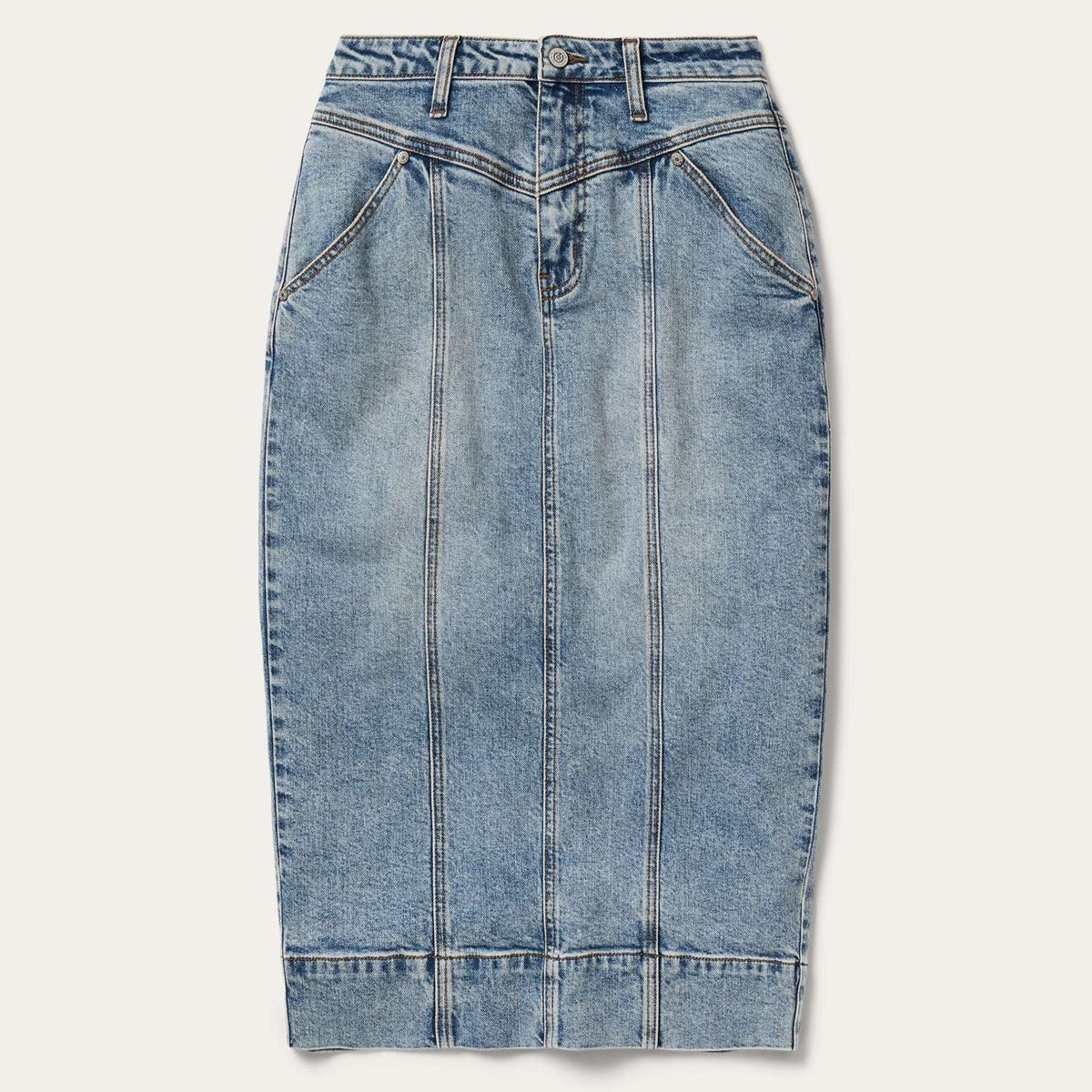 Stetson Denim Midi Skirt - Stetson - Flyclothing LLC