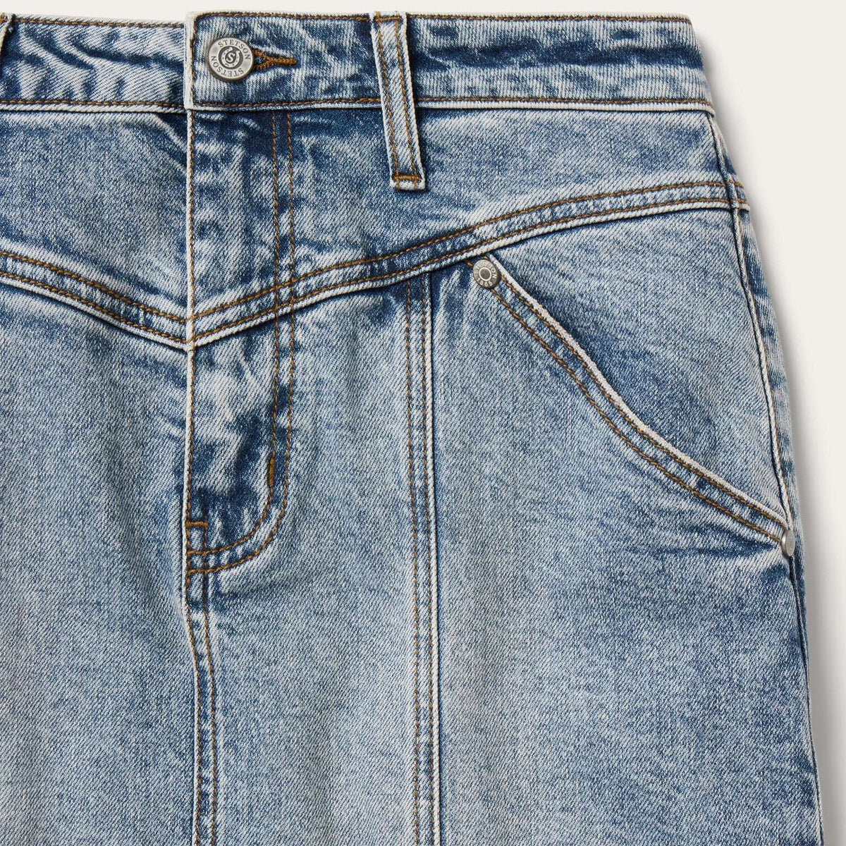 Stetson Denim Midi Skirt - Stetson - Flyclothing LLC