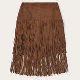 Stetson Suede Fringed Skirt - Stetson