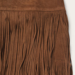 Stetson Suede Fringed Skirt
