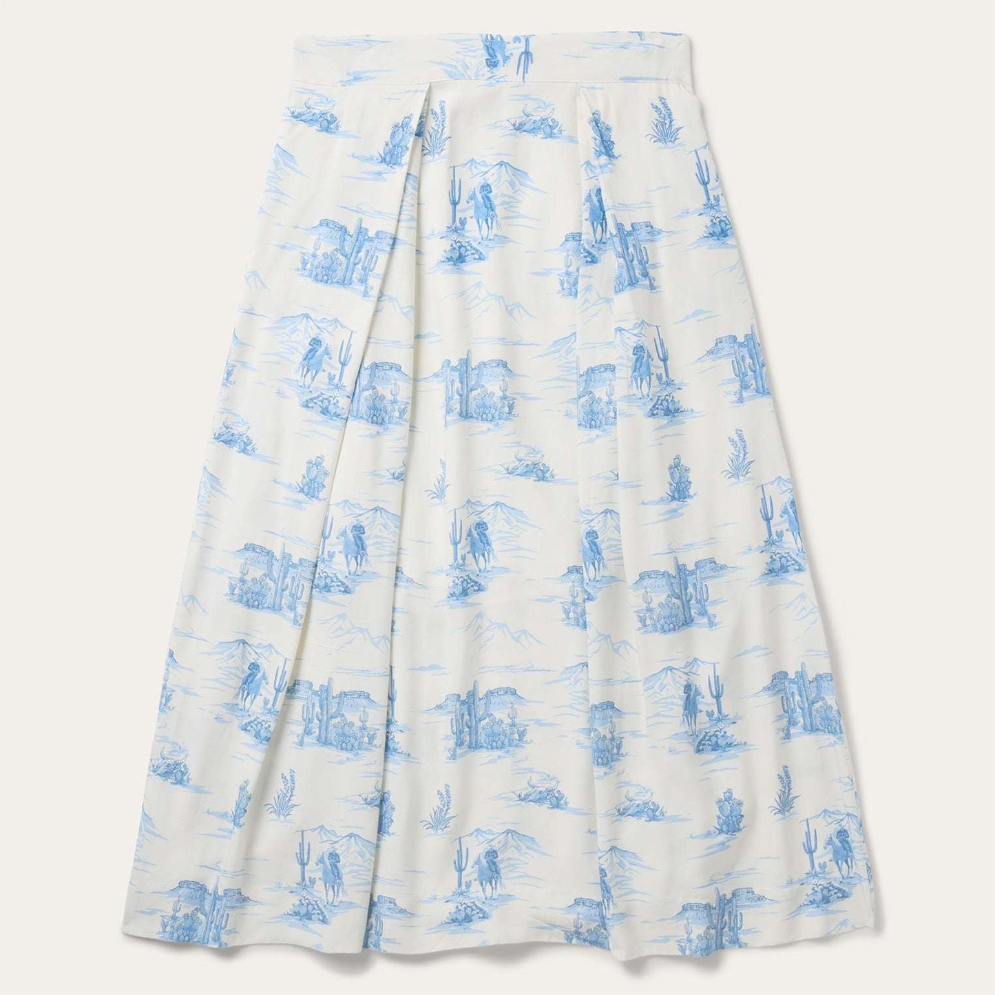 Stetson Indigo Trail Print Skirt