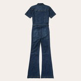 Stetson Dark Denim Jumpsuit - Stetson - Flyclothing LLC