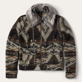Stetson Brown Southwestern Blanket Jacket - Stetson - Flyclothing LLC