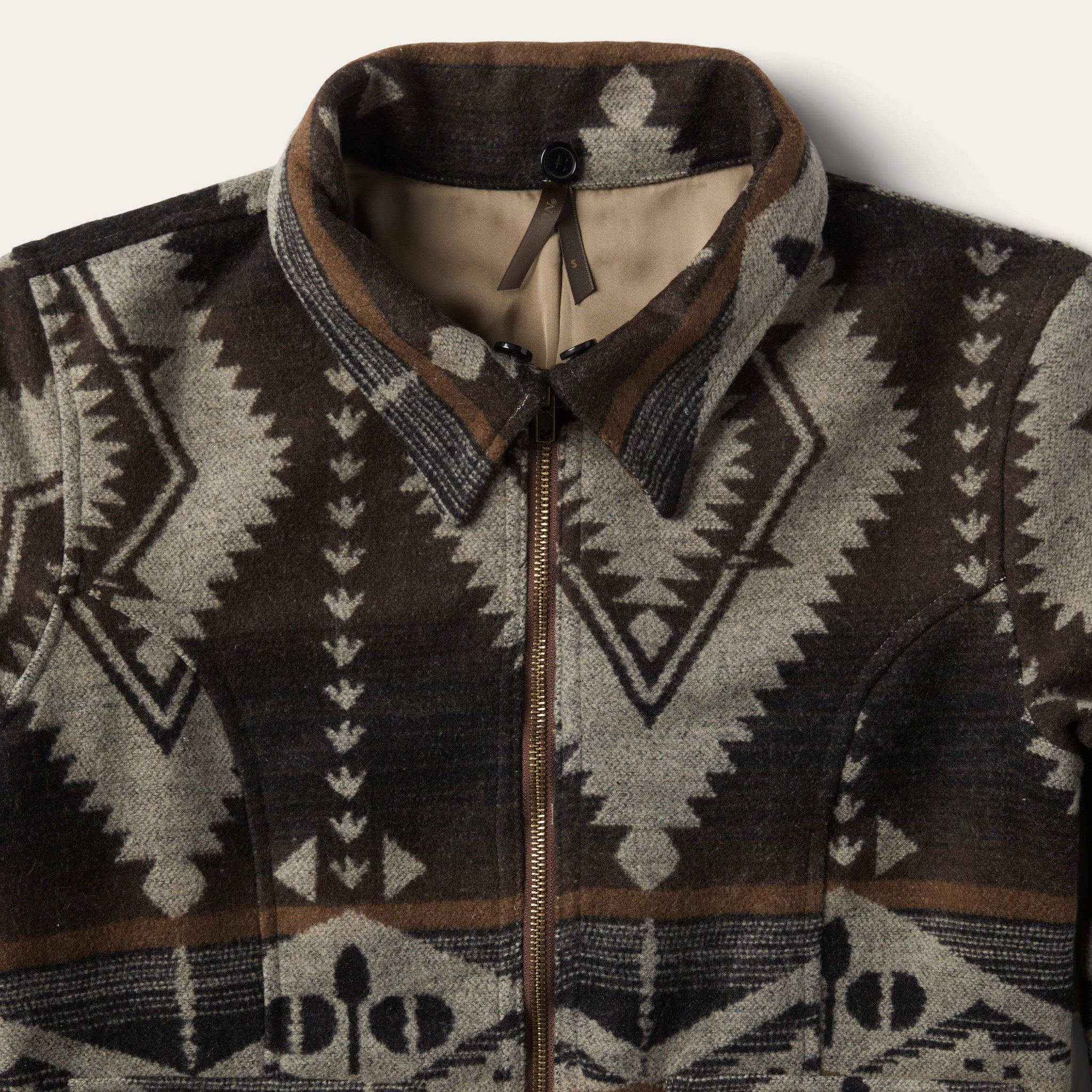 Stetson Brown Southwestern Blanket Jacket - Stetson - Flyclothing LLC