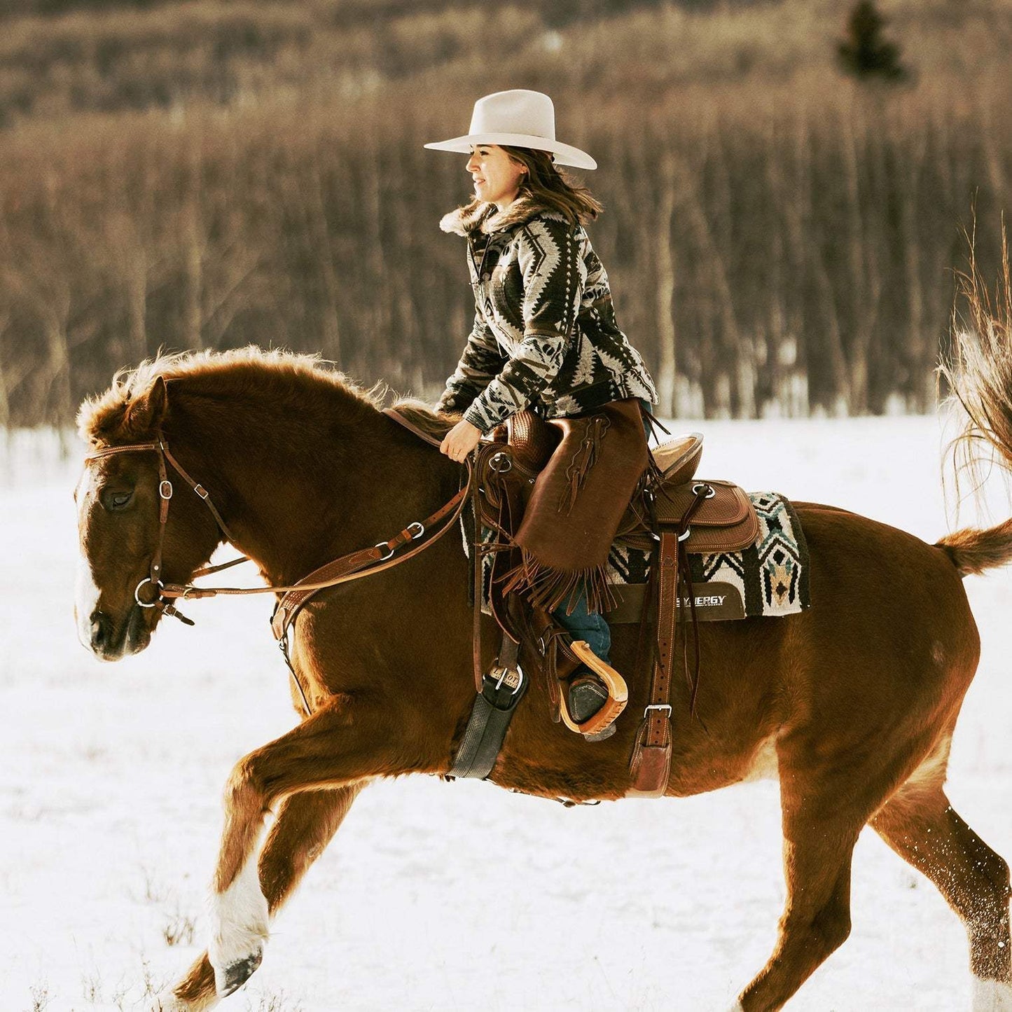 Stetson Brown Southwestern Blanket Jacket - Stetson - Flyclothing LLC