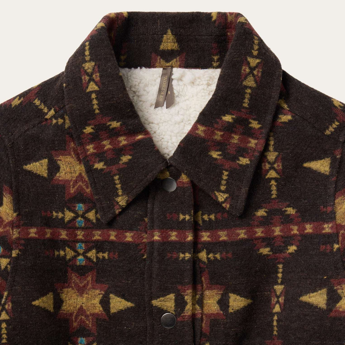 Stetson Southwestern Oversized Jacket - Brown