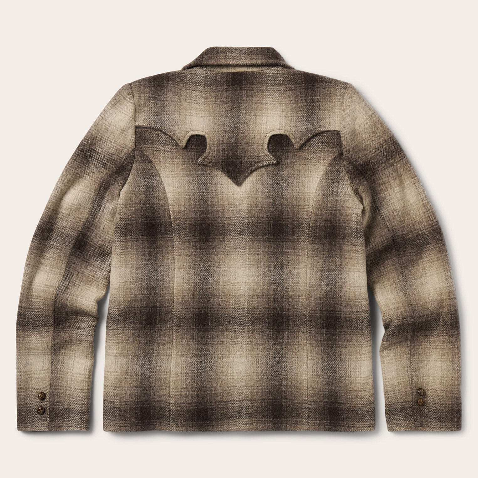 Stetson Wool Plaid Western Blazer - Stetson - Flyclothing LLC
