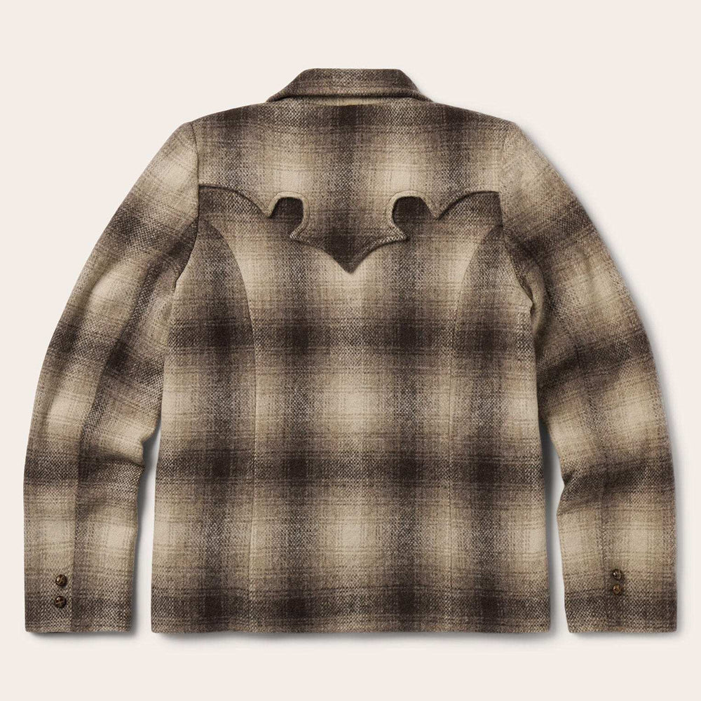 Stetson Wool Plaid Western Blazer - Stetson - Flyclothing LLC