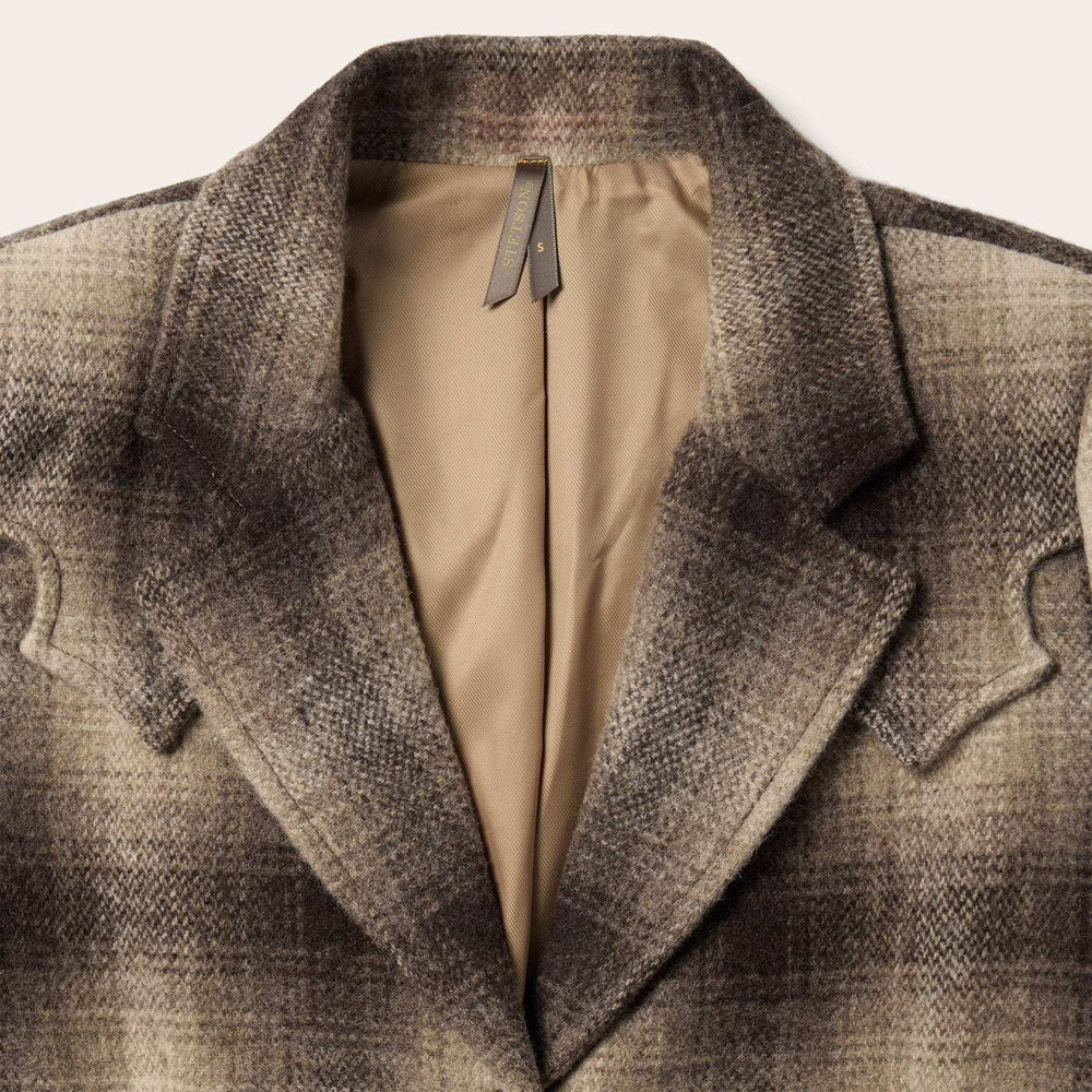 Stetson Wool Plaid Western Blazer - Stetson - Flyclothing LLC