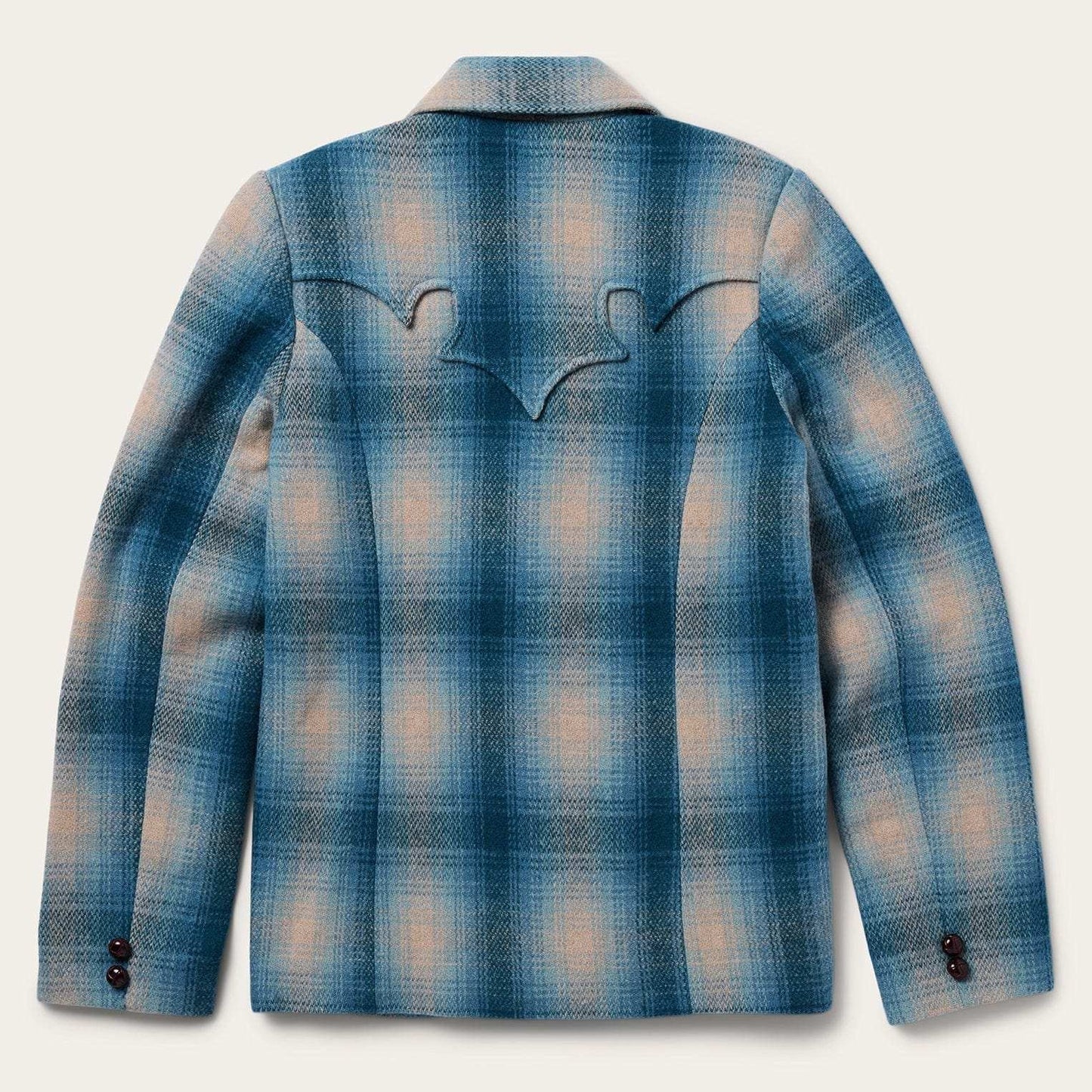 Stetson Wool Plaid Western Blazer - Stetson - Flyclothing LLC