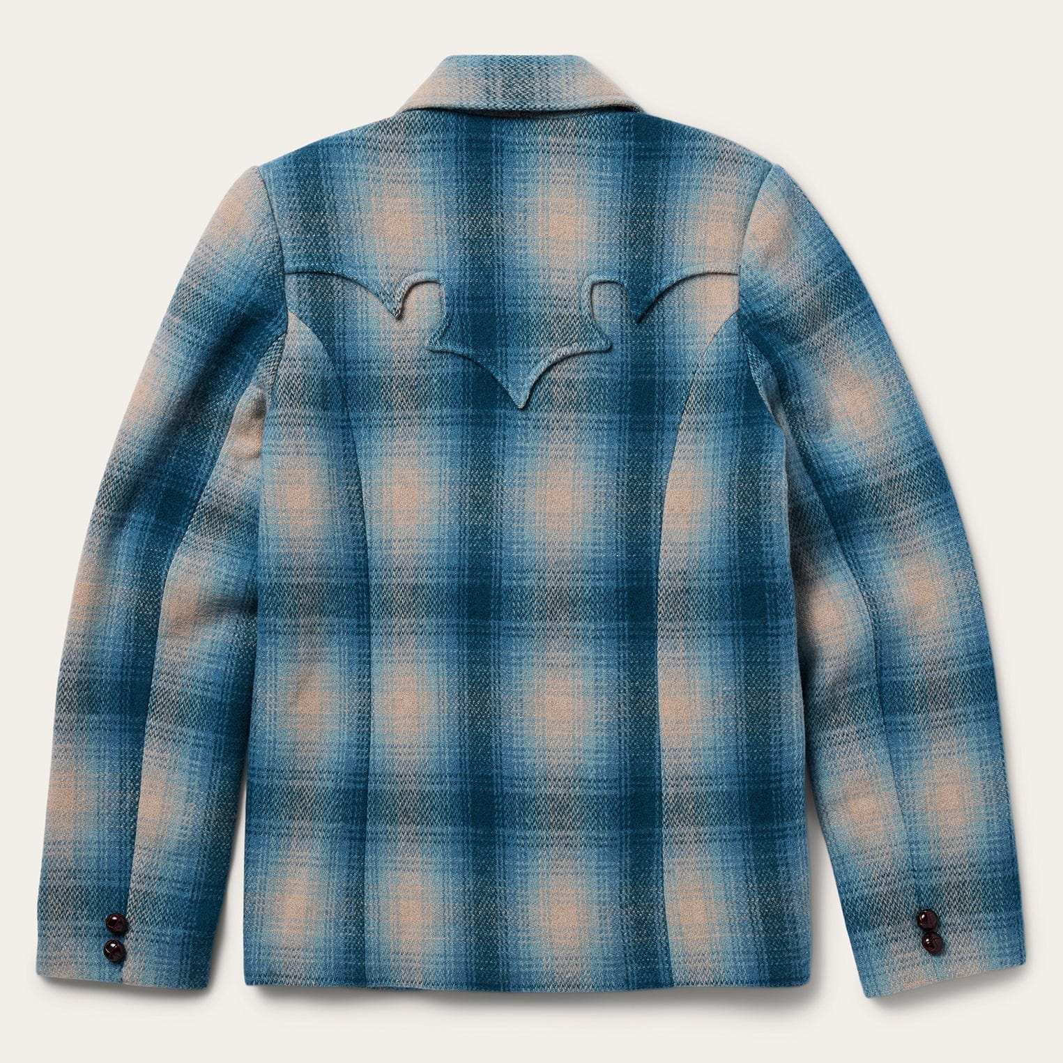 Stetson Wool Plaid Western Blazer - Stetson - Flyclothing LLC
