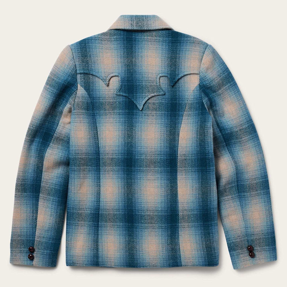 Stetson Wool Plaid Western Blazer - Stetson - Flyclothing LLC
