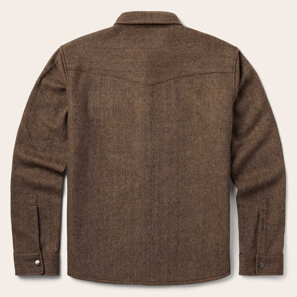 Stetson Herringbone Shirt Jacket - Stetson - Flyclothing LLC