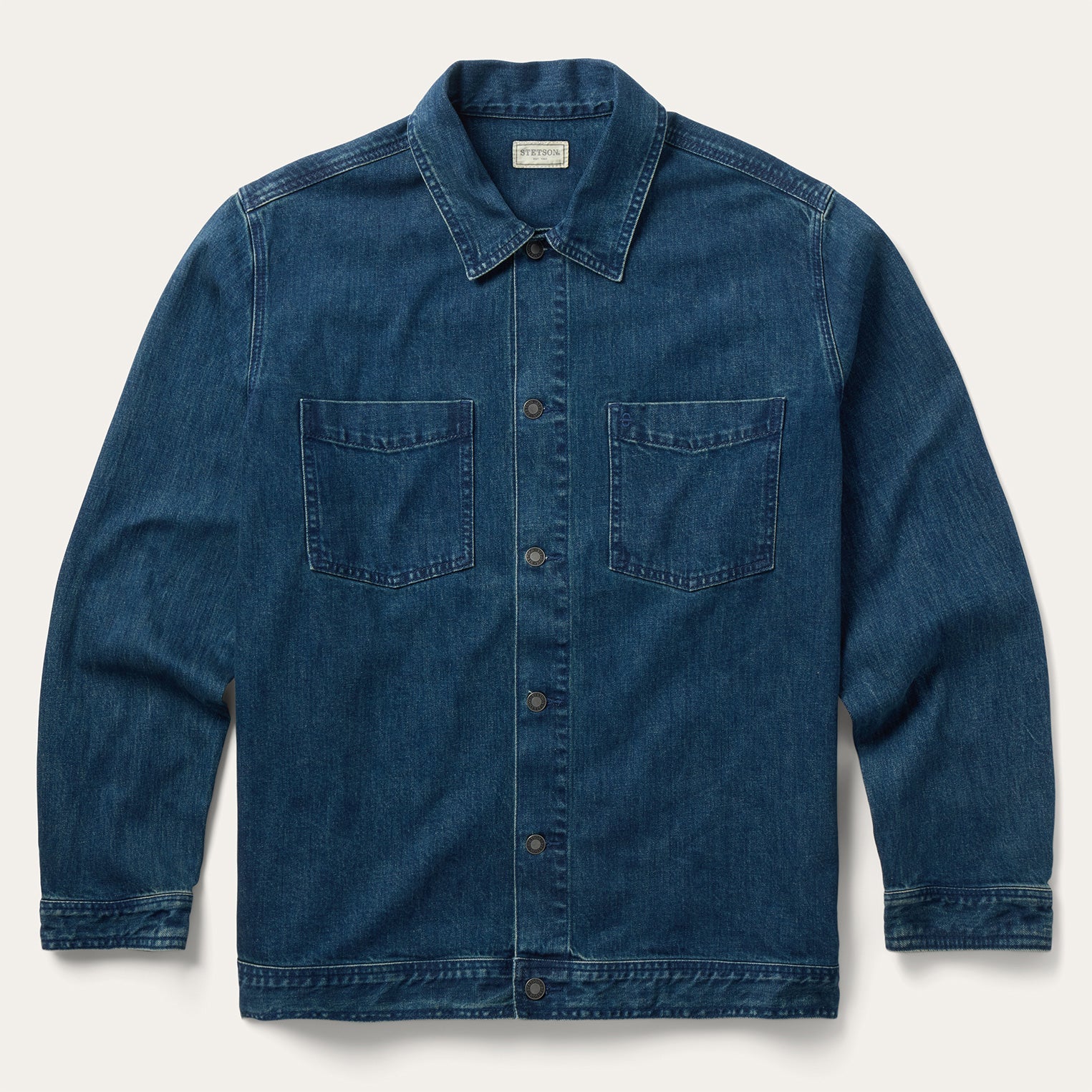 Stetson Stone Wash Denim Jacket