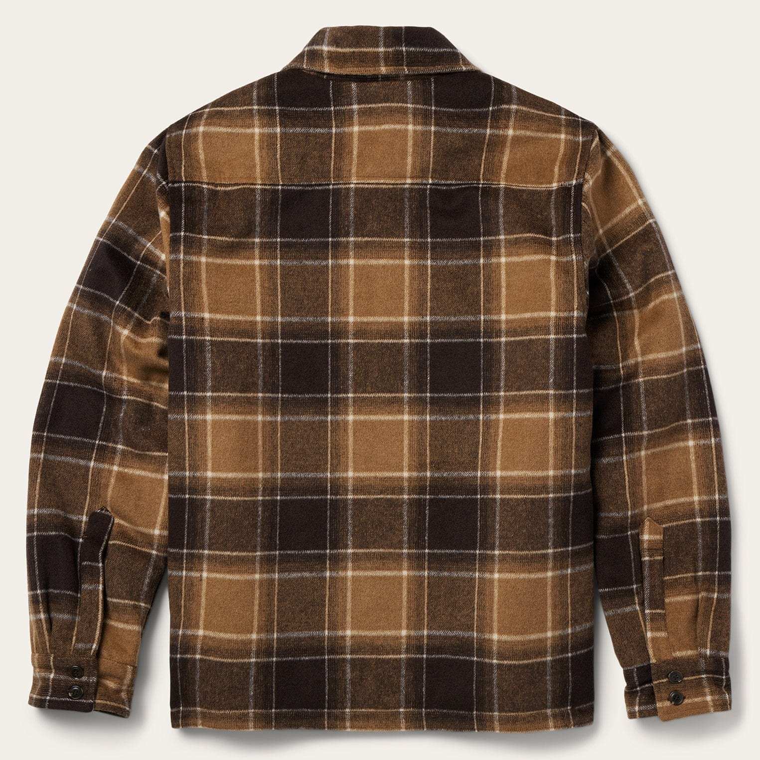 Stetson Brown Plaid Western Coat - Stetson - Flyclothing LLC