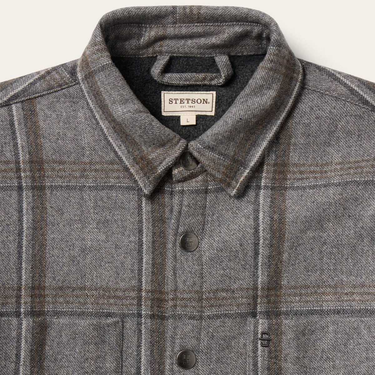 Stetson Windowpane Shirt Jacket - Stetson - Flyclothing LLC